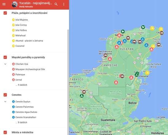 Mexický Yucatán od A do Z: praktické tipy, zajímavá místa + mapa