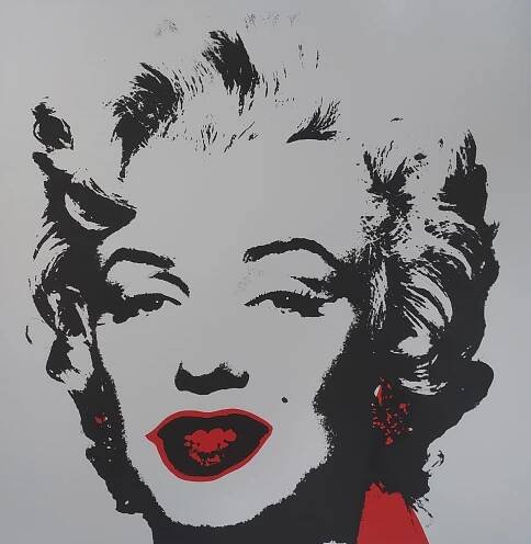 Golden Marilyn 11.32" - popartshop.cz