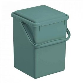 M - Odpadkový koš, na bio odpad, Kompostér BIO, matně zelený, 9l