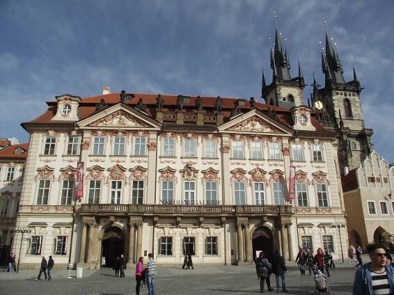 Praha – Palác Kinských a... - Dům, budova
