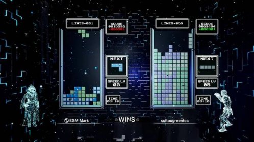 Tetris Effect Connected - zápas na dvě výhry