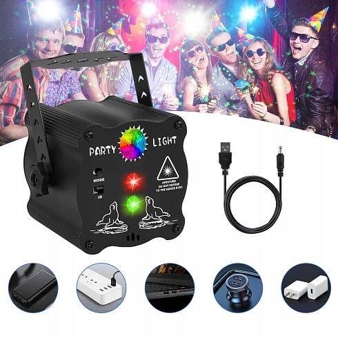 Disco disko lampy na párty chata světla Model YF24980000SZ1