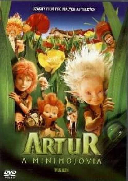 Arthur a minimojové DVD