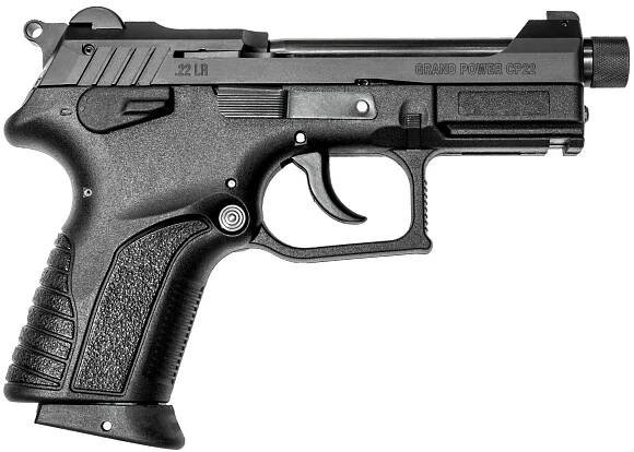 Pištoľ grand power cp22 so závitom 22 lr - CP22W Pravy