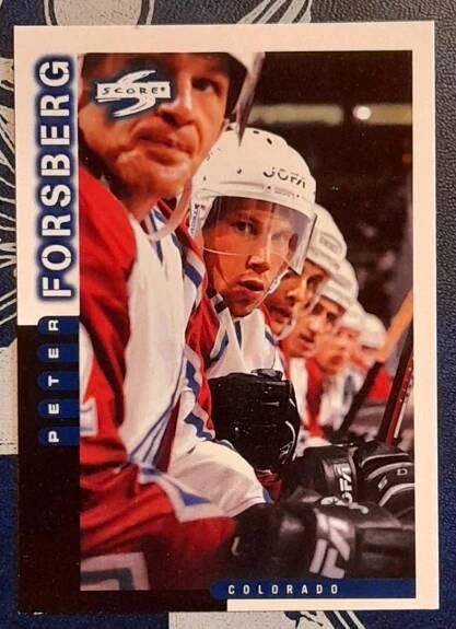 PETER FORSBERG  - Hokejové karty