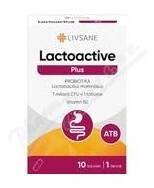 LIVSANE Lactoactive Plus PROBIOTIKA vit. B2 tob.10