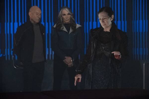 Patrick Stewart, Gates McFadden, Amanda Plummer - Star Trek: Picard - Dominion - Z filmu