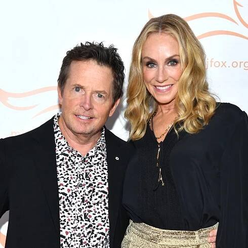 Michael J. Fox celebrates 'love of a lifetime' Tracy Pollan on 36th anniversary with romantic poolside photo
