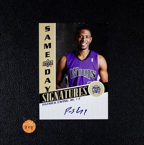 Patrick Ewing Jr. Rookie Auto - HoopCats