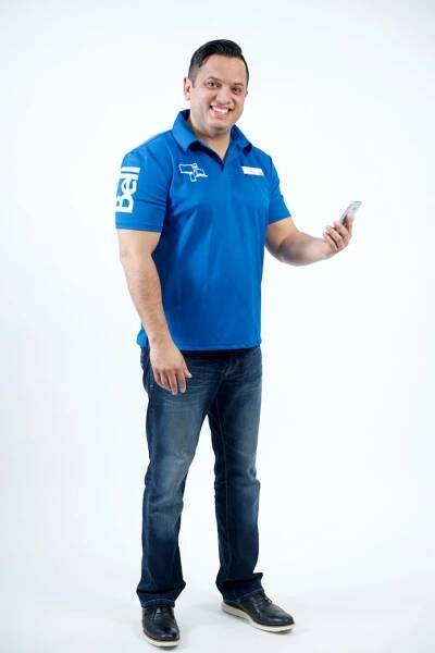 Bell retail store portraiture photos