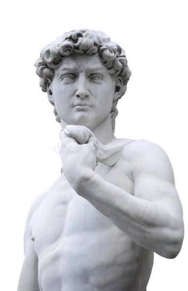 Michelangelo's David, Florence Italy stock images