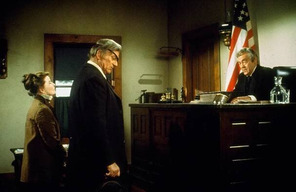 Katharine Hepburn, John Wayne, John McIntire - Rooster Cogburn - Z filmu