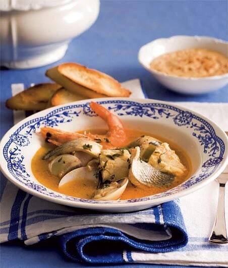 Bouillabaisse s tousty