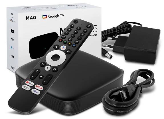 infomir mag 555 google tv iptv box 6351