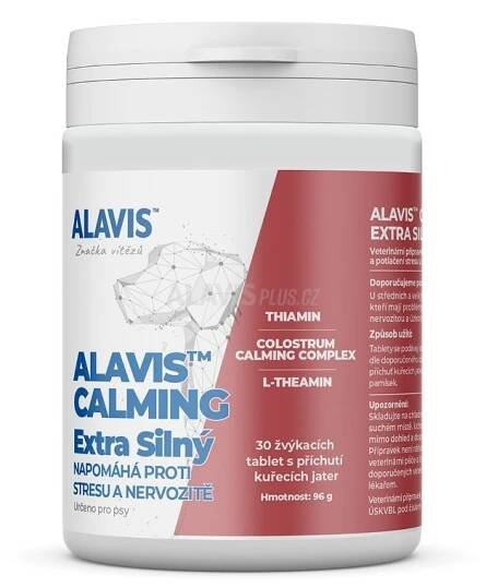 Alavis Calming Extra silný pro psy 96 g 30 tbl