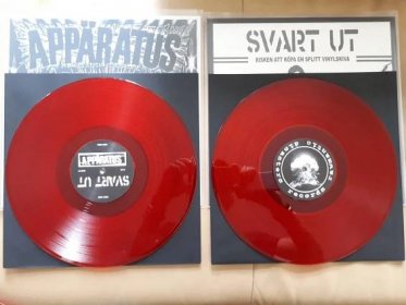 APPARATUS/SVART UT - split 12 LP 