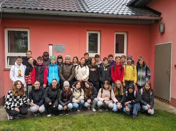 Návštěva čističky odpadních vod v Prachaticích - Gymnázium Prachatice