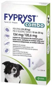 Fypryst Combo spot-on pro psy (10-20 kg) 1x1,34 ml