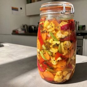 Rainbow Pickle Vegetarian Recipe