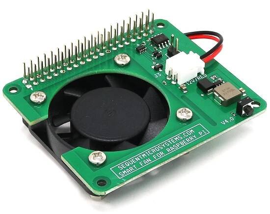 Smart Fan HAT for Raspberry Pi V4.0