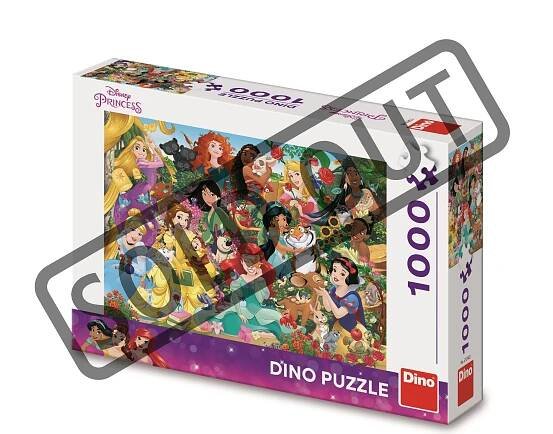 DINO Puzzle Disney princezny 1000 dílků | Stavebnice-hry.cz