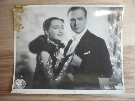 Fotoska - herec Gustav Fröhlich - ORIG. CINEMA-PHOTO