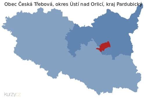 Česká Třebová v kraji Pardubický