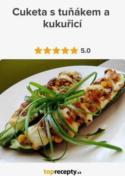 Cuketa s tuňákem a kukuřicí | Yemek Tarifi