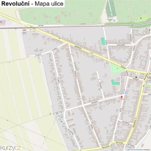 Revoluční - mapy | Kurzy.cz