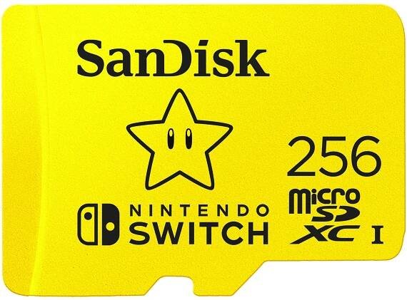 SanDisk MicroSDXC for Nintendo Switch paměťová karta 256GB - Smarty.cz