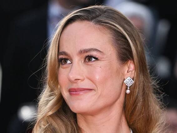Brie Larson is a stunning ice queen in flowing white gown
