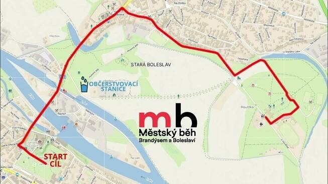 Městský běh Brandýsem a Boleslaví