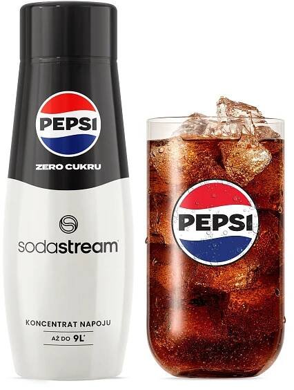 Sada Sirup koncentrát SodaStream Pepsi MAX, Pepsi MAX Lime 2x440 ml + sáček EAN (GTIN) 7290119797226