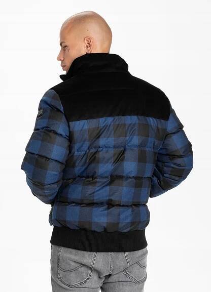 Pánská zimní bunda PIT BULL WEST COAST CONVOY BLUE/BLACK XXL Značka Pitbull