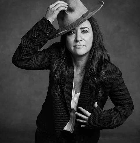 Portrait of Pamela Adlon.