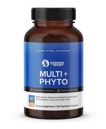 Multi + Phyto - 120 Capsules | Designs For Sport
