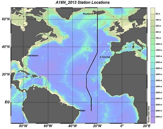 Large Atlantic Ocean Survey Completed