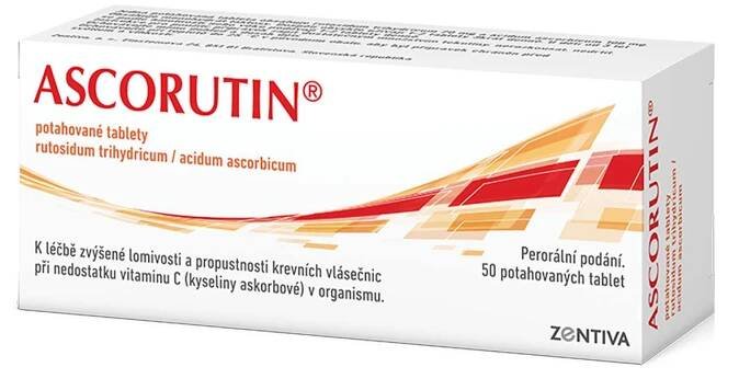 Ascorutin 50 potahovaných tablet