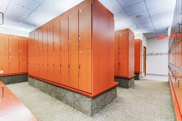 Luxury Locker Rooms- RWJ RAHWAY FITNESS & WELLNESS AT CARTERET