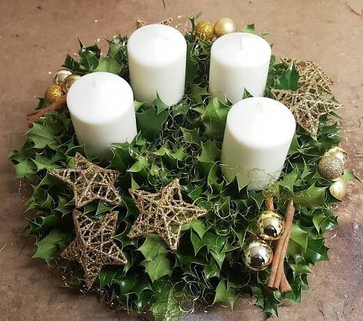 Adventní věnec – Potvor - pomáhat tvořit