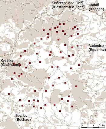 Města, obce, osady, samoty a objekty zaniklé nebo částečně zaniklé (dobové pohlednice, historie, vojenské mapy, místopis