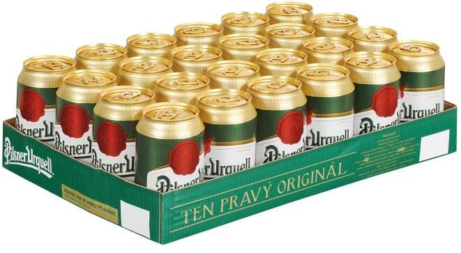 Pilsner Urquell 24x0,33l plech