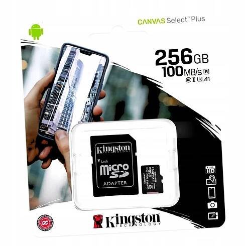 Kingston Canvas Select Plus microSD 256GB (SDCS2256GB)