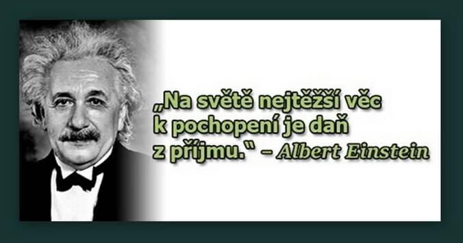 CITÁT: Albert EinsteinZa krásnější Vimperk