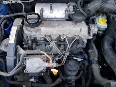 Motor ASY 1,9 SDi 47 kW, Fabia - vyzkoušený, sleva - Rožnov pod Radhoštěm, Vsetín