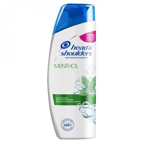 Head & shoulders šampon 250ml 2v1 menthol (6)