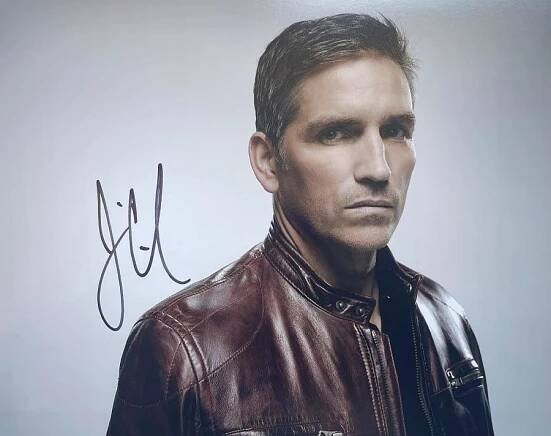 Jim Caviezel/Lovci zločinců-orig.autogram - Ostatní sběratelské předměty