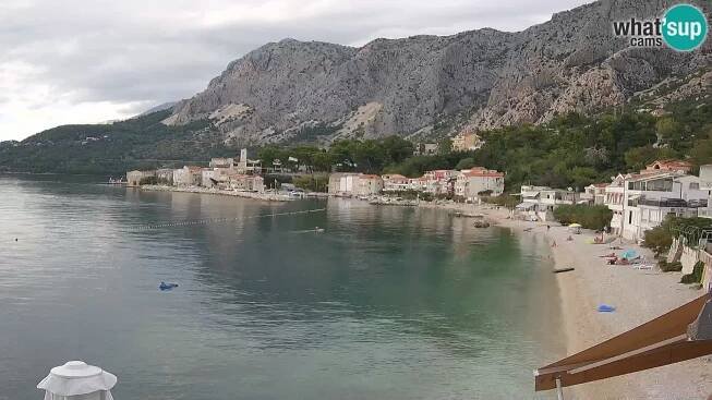 Webcam Drašnice (Podgora)  – Strand