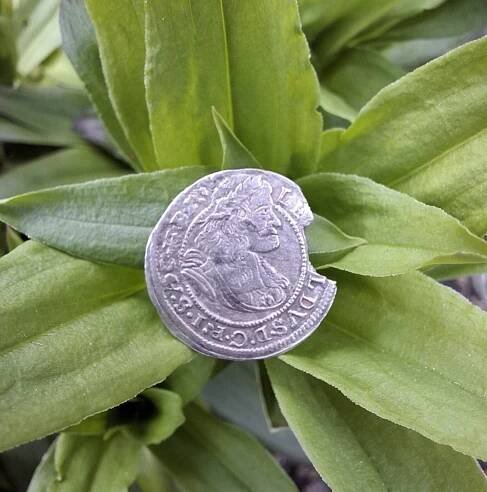 1 krejcar od Leopolda I. z roku 1671