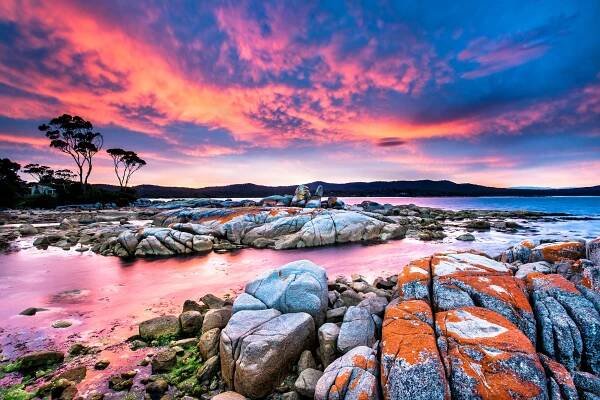 Bay of Fires Sunset – Binalong Bay